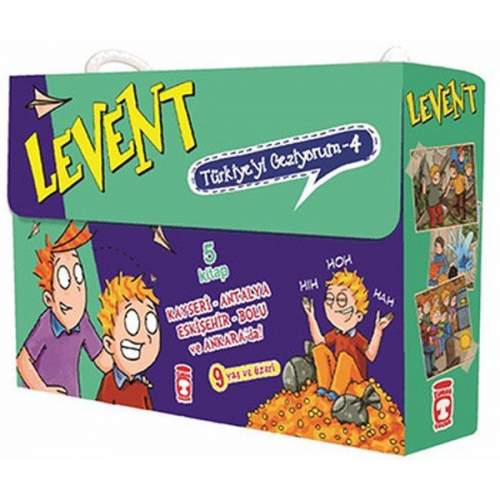 Levent Türkiyeyi Geziyorum - 4 (5 Kitap Takım)  (4022) Levent Türkiyeyi Geziyorum - 4 (5 Kitap Takım)  (4022)