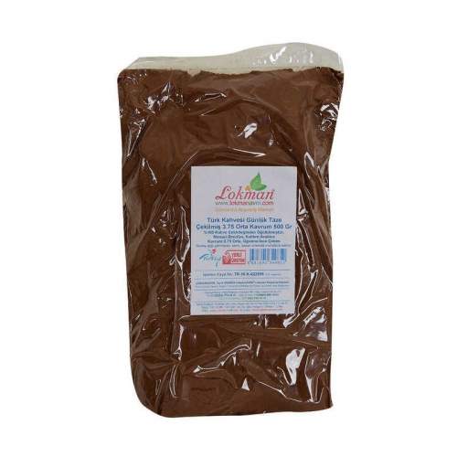 Türk Kahvesi Günlük Taze Çekilmiş 3.75 Orta Kavrum 500 Gr Paket Türk Kahvesi Günlük Taze Çekilmiş 3.75 Orta Kavrum 500 Gr Paket