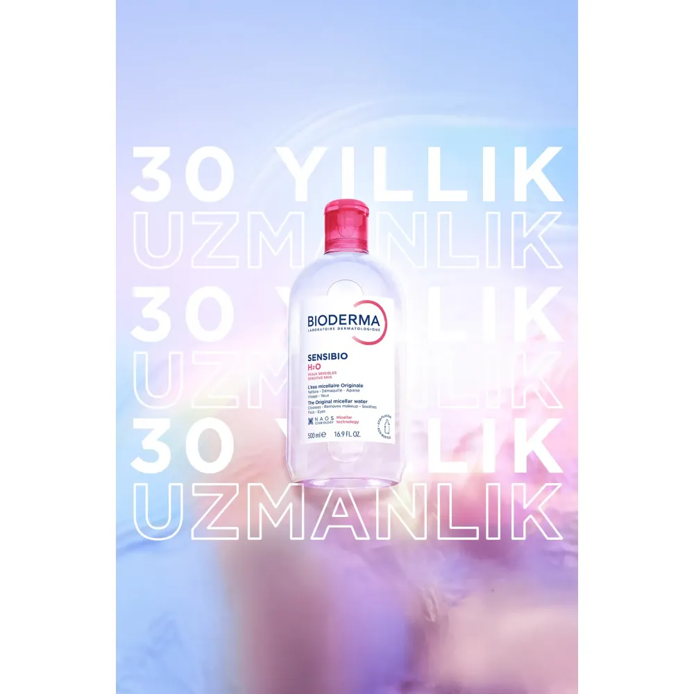 Bioderma Sensibio H2O Hassas ve Normal Ciltler için Micellar Makyaj Temizleme Suyu 500 ml Bioderma Sensibio H2O Hassas ve Normal Ciltler için Micellar Makyaj Temizleme Suyu 500 ml