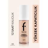 Flormar Perfect Coverage 105 Porcelain Ivory Yoğun Kapatıcı Su Bazlı Fondöten Flormar Perfect Coverage 105 Porcelain Ivory Yoğun Kapatıcı Su Bazlı Fondöten