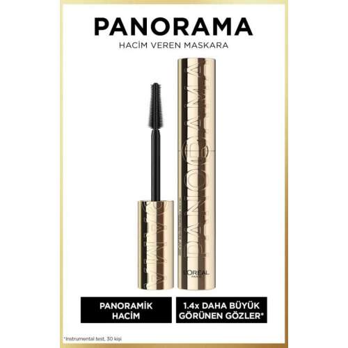 Loreal Paris Panorama Hacim Veren Siyah Maskara Loreal Paris Panorama Hacim Veren Siyah Maskara