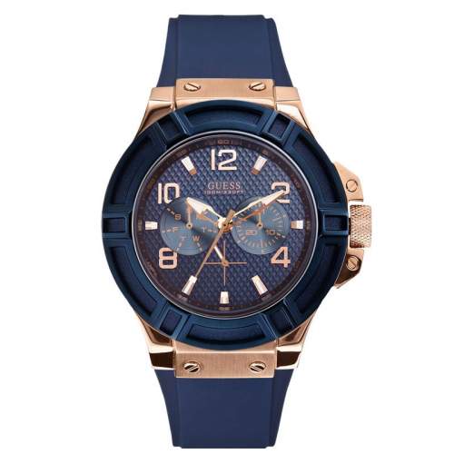 Guess GUW0247G3 Analog Silikon Kordon Klasik Erkek Kol Saati Guess GUW0247G3 Analog Silikon Kordon Klasik Erkek Kol Saati