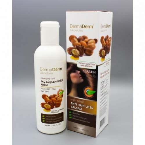 Dermaderm Argan Yağı Özlü Saç Kremi 500 ML Dermaderm Argan Yağı Özlü Saç Kremi 500 ML